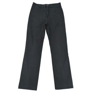 NYDJ Not Your Daughters Jeans Black Denim Lift Tuck‎ Technology Bootcut Jeans 10